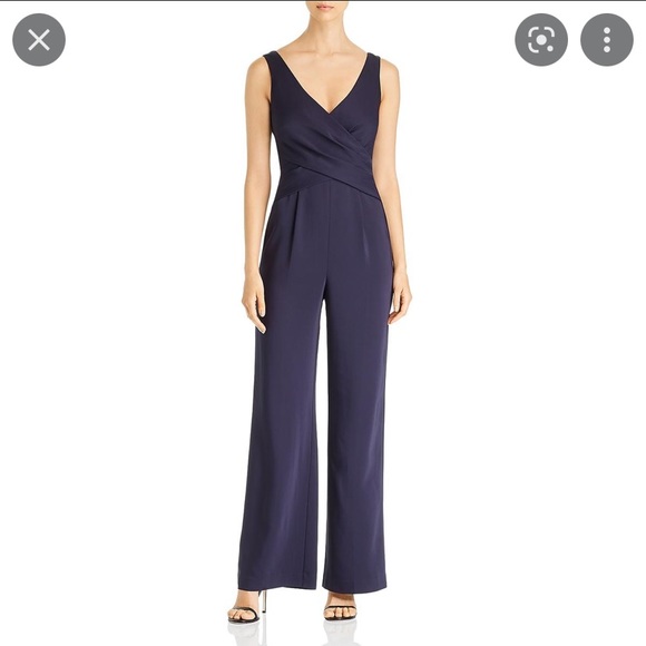 KOBI HALPERIN Sheila navy jumpsuit - Picture 2 of 9